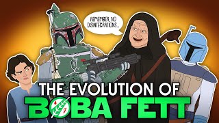 The Evolution Of Boba Fett ANIMATED [upl. by Telrats]