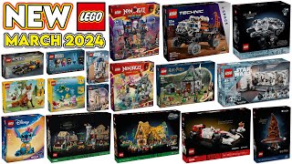 All NEW LEGO SETS March 2024 50 RELEASES [upl. by Eliga]