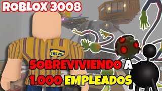 🤯 CÓMO SOBREVIVIR A 1000 EMPLEADOS CON LAS BASES MÁS SEGURAS del IKEA  Roblox 3008🔥 [upl. by Ibot]