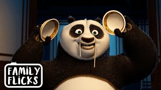 Po Impersonates Shifu  Kung Fu Panda 2008  Family Flicks [upl. by Roze317]