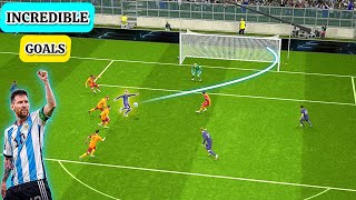 Incredible Goals in eFootball 2024 Mobile Unreal Skills and Insane Shots [upl. by Delia]