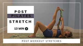 Post Workout Yoga Stretches For After Pilates [upl. by Peterman]