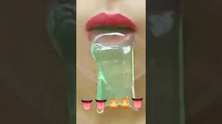 ASMR eating jelly asmr satisfying asmrsounds asmrvideo mukbang asmreating food [upl. by Anilef564]