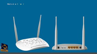 تحويل راوتر تى بي لينك الى أكسيس بوينت  Using TPlink TD8961N as access point [upl. by Noswad209]