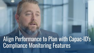 Align Performance to Plan with CapacIDs Compliance Monitoring Features [upl. by Aierdna]