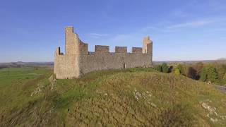 Drone Video of Hume Castle Scottish Borders [upl. by Denyse]