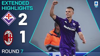 FIORENTINAMILAN 21  EXTENDED HIGHLIGHTS  SERIE A 202425 [upl. by Brandi]