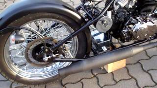 tha Heist bobber 250 ccm GET CCW Cyclewerks LH250 ClevelandCycleWerks [upl. by Ardnuaed]