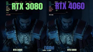 RTX 4060 vs RTX 3080 1440p [upl. by Ahmad]