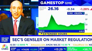 SEC Chair Gary Gensler amp Cramer Today On GameStop Roaring Kitty Crypto amp Congress Trading [upl. by Akirahc458]