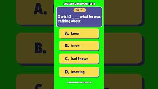 English Grammar Test  Drop your answer in the comment englishgrammar quiz toefl ielts [upl. by Anaile]