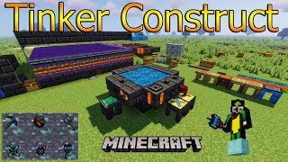 Minecraft 1122  Tinkers Construct Mod Tutorial  Español [upl. by Abshier]