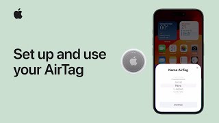 How to set up and use your AirTag  Apple Support [upl. by Sielen]