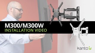 M300 TV Mount Installation Guide  Kanto Mounts [upl. by Rumilly445]