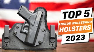 Top 5 BEST Inside Waistband Holsters You can Buy Right Now 2023 [upl. by Aizahs527]