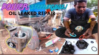 Power Steering Box Oil Leaked  Kit Replace and Repair  Rane Steeringbox video [upl. by Domini]