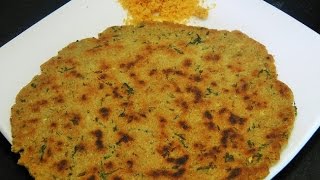 उपवासाच्या भाजणीचे थालीपीठ  Upvasachya Bhajniche Thalipeeth  Navratra Farali recipes [upl. by Geminian]