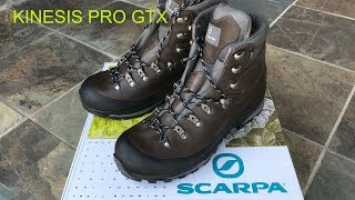 Boot Review amp Maintenance  Scarpas Kinesis PRO GTX  After 1 season [upl. by Bradeord558]