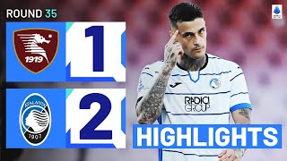 SALERNITANAATALANTA 12  HIGHLIGHTS  Scamacca and Koopmeiners turn it around  Serie A 202324 [upl. by Miksen468]