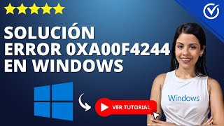 💻 Cómo ARREGLAR el ERROR 0xA00F4244 La Cámara no se Encuentra en Windows 1110 💻 [upl. by Anoerb]