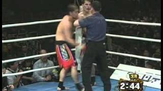 K1 Tatsufumi Tomihira vs Petr Vondracek round 3 on March 4 2004 [upl. by Eijneb980]