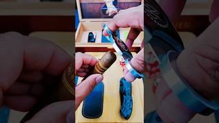 Perfectly Cutting Toasting and Lighting a toothy quotTriple Roastquot NUB Nuance Cigar by Oliva [upl. by Tadd385]