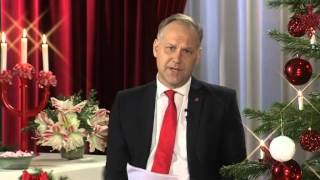 Partiledarnas jultal i SVT 2012  Jonas Sjöstedt V [upl. by Ecnerrot]