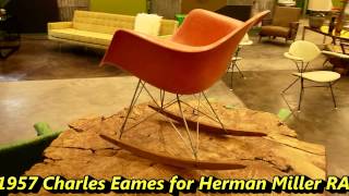 Charles Eames for Herman Miller RAR 1957 Rocker [upl. by Lehpar469]