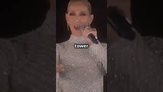 Celine Dions Heartfelt Eiffel Tower Performance at Olympics [upl. by Naejamron]