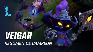 Resumen de Veigar  Jugabilidad  League of Legends Wild Rift [upl. by Pris]