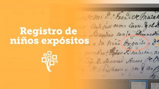 Registro de niños expósitos [upl. by Chari]