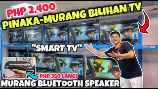 PINAKA MURANG BILIHAN NG SMART TV at SPEAKER  May PROMO DISCOUNT Direct sa Warehouse mismo [upl. by Yak]