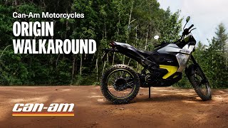 CanAm Origin Walkaround  CanAm Motorcycles [upl. by Anomor]