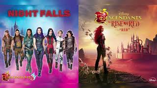 RedNight Falls Mashup  Descendants The Rise of Red  Descendants 3 [upl. by Ping256]