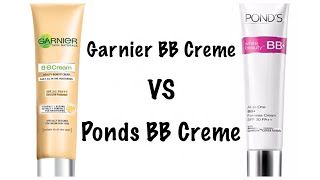 Ponds BB Creme VS Garnier BB Creme [upl. by Aernda169]