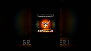 24 hour push rank and Grandmasterfreefire grandmaster garenafreefire [upl. by Weisman]