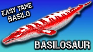 How to Tame Basilosaurus Ark  Easy Basilosaurus  Basilosaurus Guide Ark Survival Evolved [upl. by Battat330]