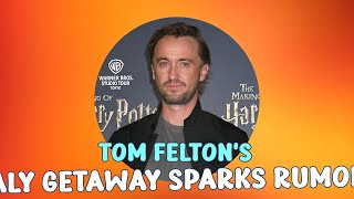 Tom Felton amp Roxanne Danya Spark Engagement Rumors on Romantic Italian Getaway [upl. by Artined68]