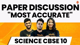 Science Paper Discussion  All 15 Sets in Detail  CBSE Class 10 Science 2023 Vedantu910 [upl. by Itida]