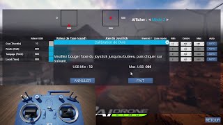 Comment configurer sa radio manette sur Ai Drone Simulator [upl. by Landis]