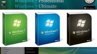 Descarga Windows 7 Ultimate Profecional y Home Premium 32 y 64 Bits Español e Ingles en formato ISO [upl. by Dionysus]