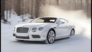 2013 Bentley Continental GT Racing in Winter [upl. by Block]