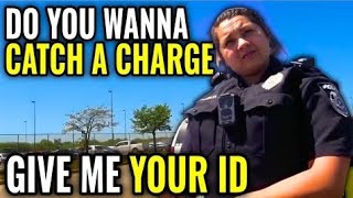 ICE Detention  Pearsall TX You Wanna Catch a Charge Failure to Identify ID REFUSAL FIRST AMENDMENT [upl. by Airdnat]