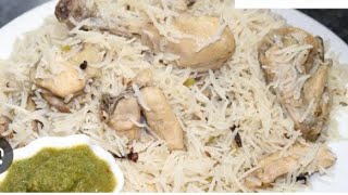 CHICKEN YAKHNI WHITE PULAO RECIPEDAM PULAO RECIPE BY KS FOOD SECRET [upl. by Ylurt]