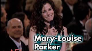 MaryLouise Parker Salutes Mike Nichols at the AFI Life Achievement Award [upl. by Ibba]