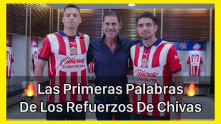 🚨OFICIAL WHALLEY Y MARÍN REFUERZOS DE CHIVAS  Estas fueron sus primeras palabras  chivas hoy [upl. by Ennasus]