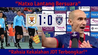 Analisis Game Shandong Taishan VS JDT quotKontroversi Panas Natxo Dedah ‘Rahsia’ Kekalahan JDTquot [upl. by Ettereve153]