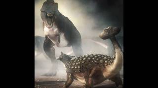 Bro scared the Tyrant king  ankylosaurus ankylosaurus prehistoricplanet edit [upl. by Teage]