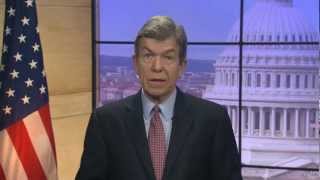 122912  Sen Roy Blunt RMO Delivers Weekly GOP Address On Avoiding The Fiscal Cliff [upl. by Anairda]