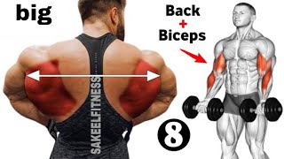 back and biceps back and bicep workout back and biceps workout back and biceps workout at home [upl. by Ailongam]